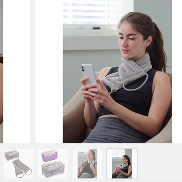 Be Well Neck Shoulder Pad Flaxseed Heat Therapy - Picture 4 of 4
